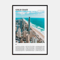 Gold Coast Travel Color Poster