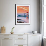 Golden Gate Bridge Photo Color No 1 Poster