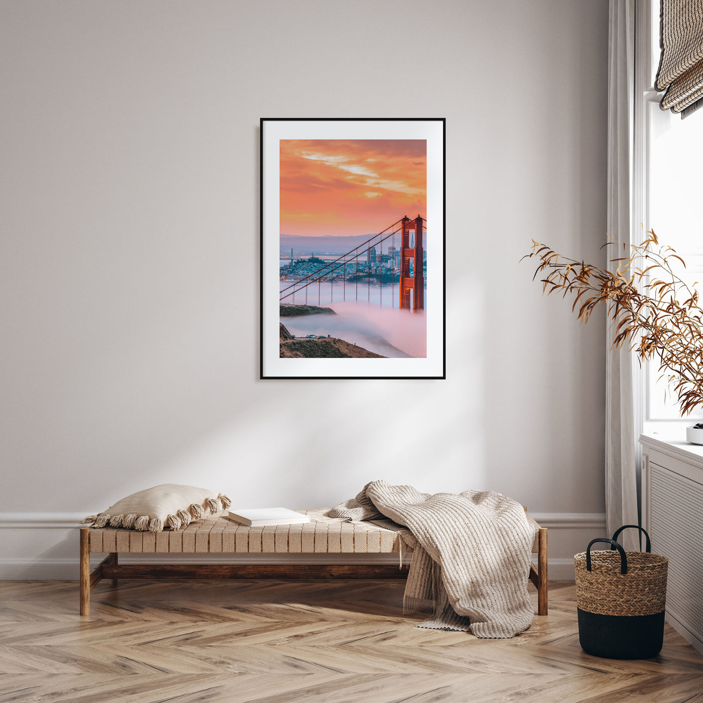 Golden Gate Bridge Photo Color No 1 Poster