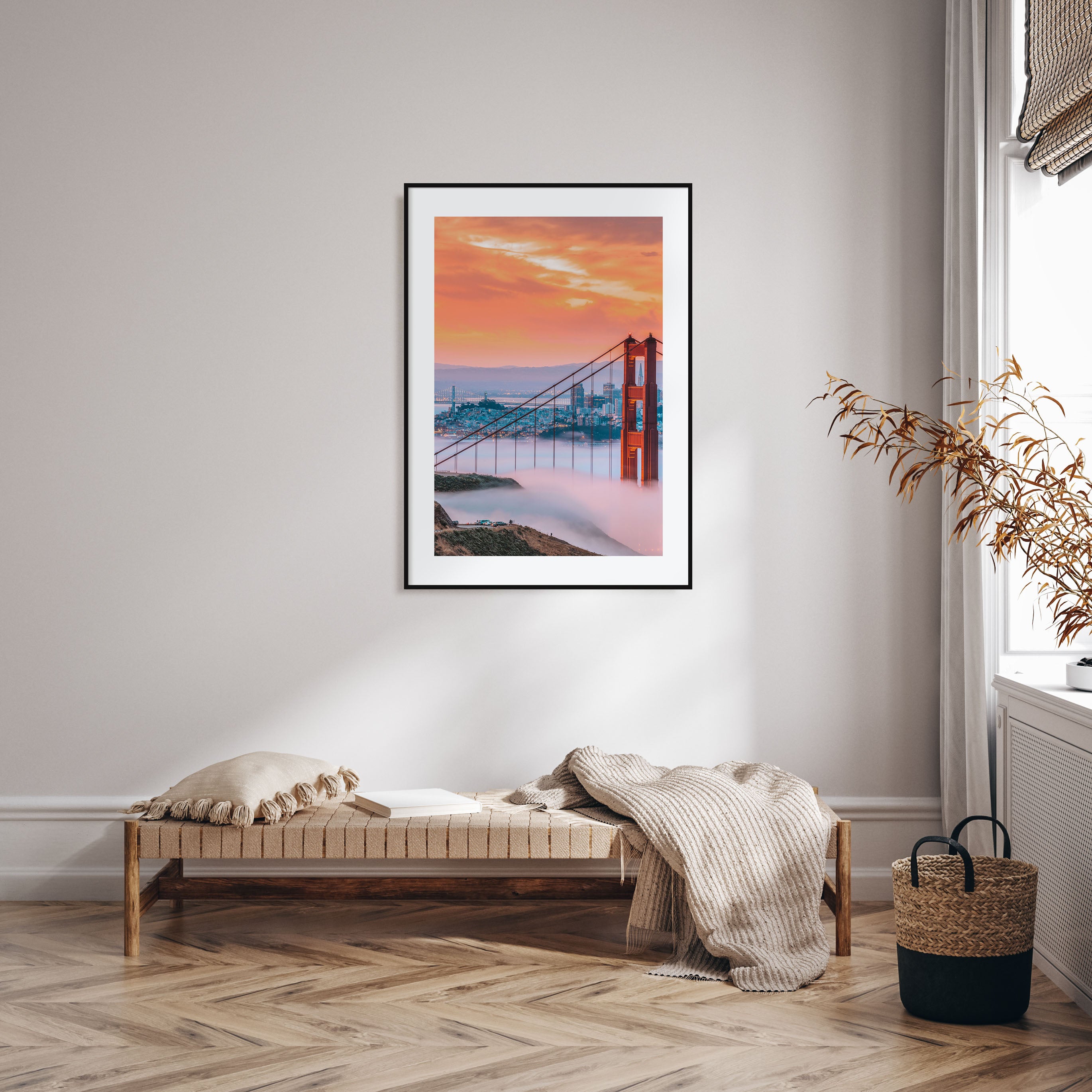 Golden Gate Bridge Photo Color No 1 Poster