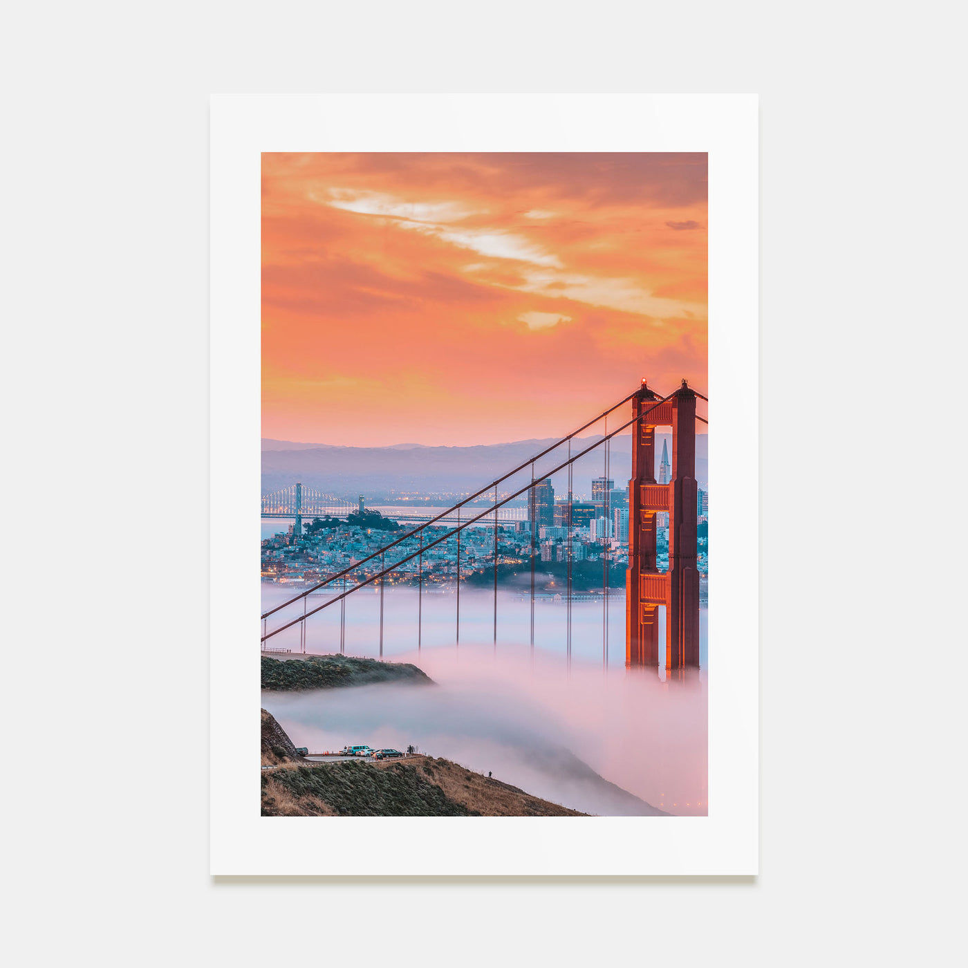 Golden Gate Bridge Photo Color No 1 Poster