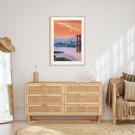 Golden Gate Bridge Photo Color No 1 Poster