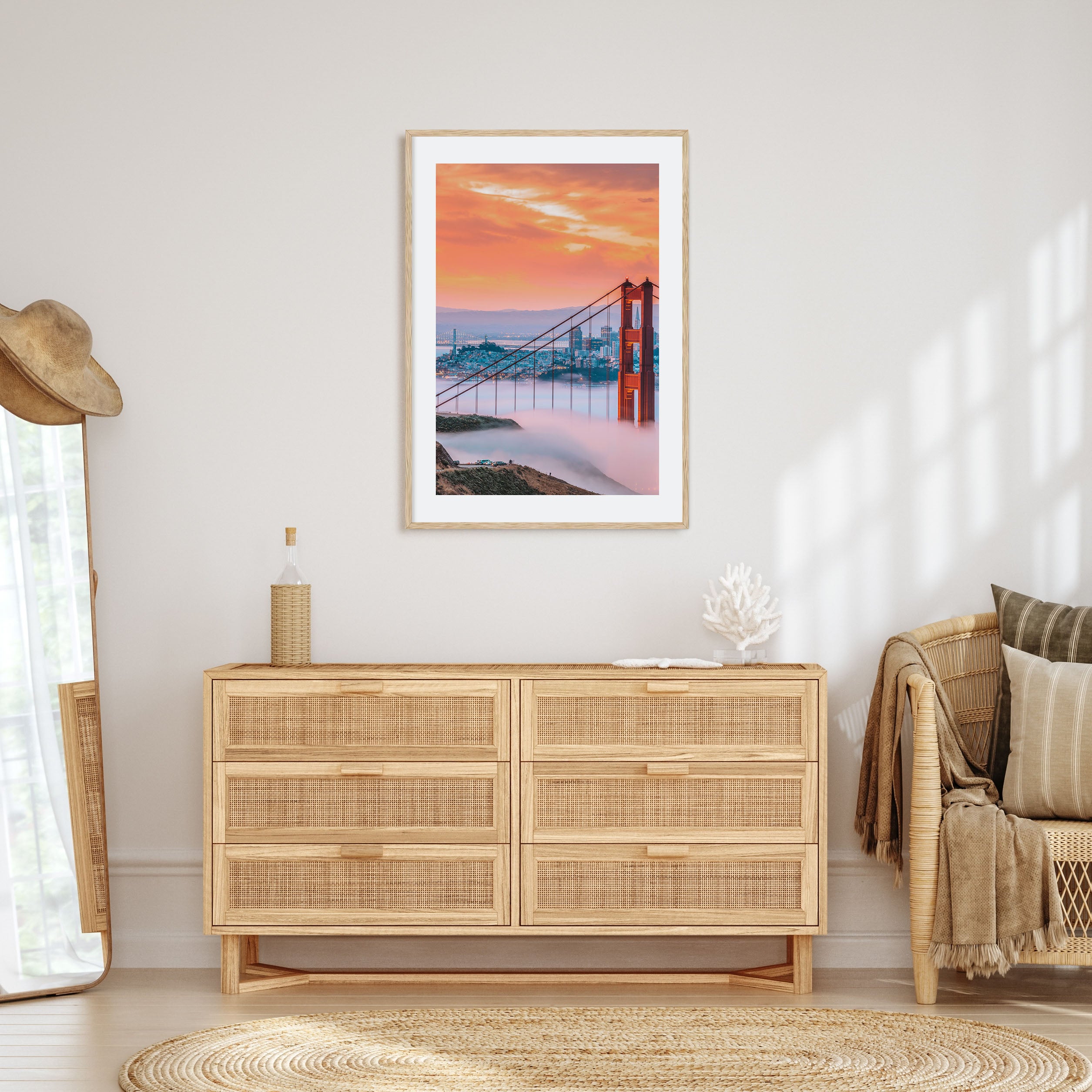 Golden Gate Bridge Photo Color No 1 Poster