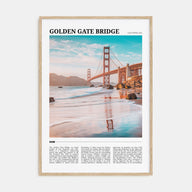 Golden Gate Bridge Travel Color Poster