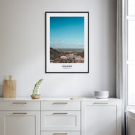 Golden Portrait Color Poster