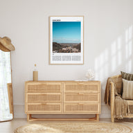 Golden Travel Color Poster