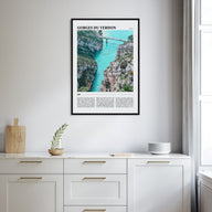 Gorges du Verdon Travel Color Poster