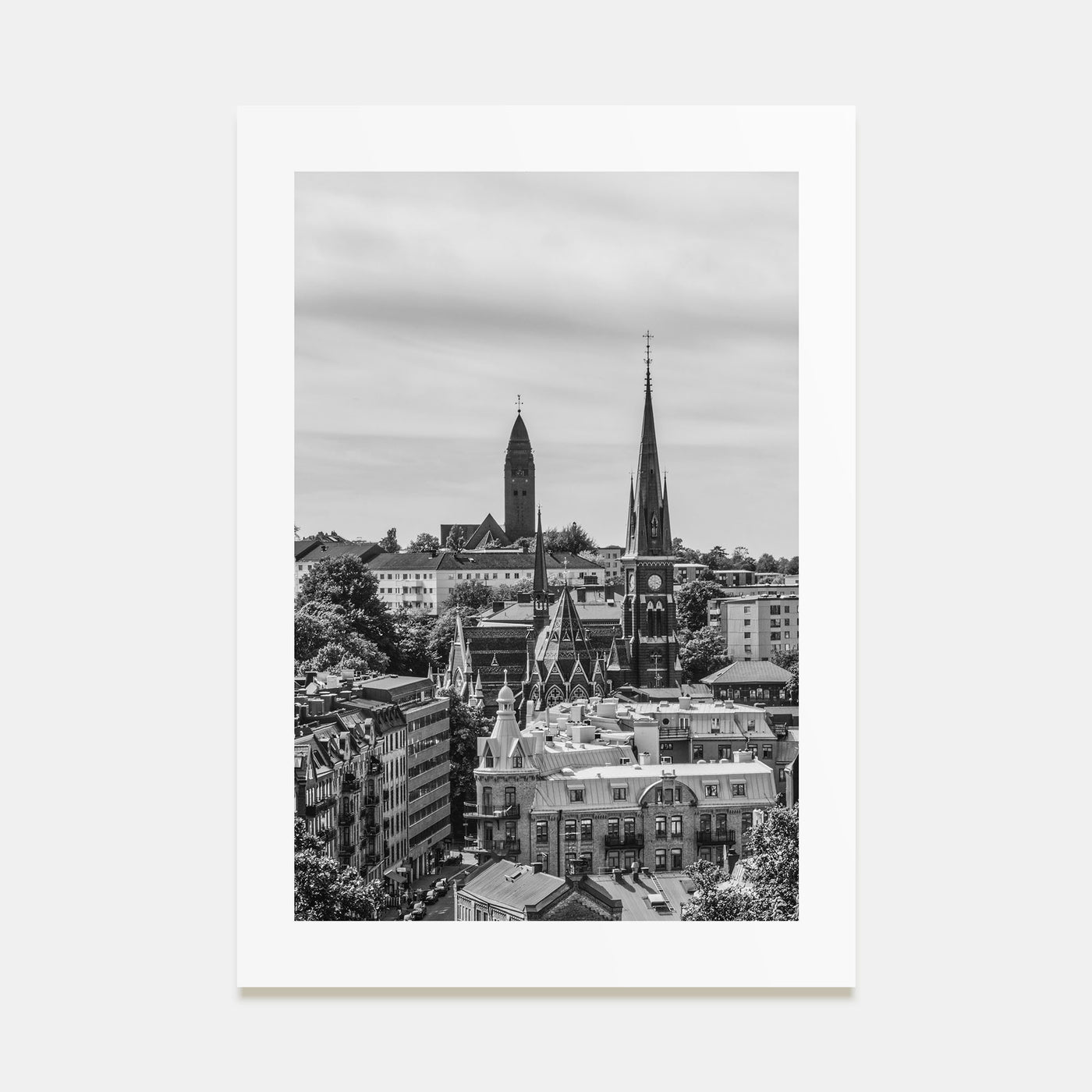 Gothenburg Photo B&W No 2 Poster