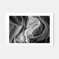 Grand Canyon Landscape B&W Poster