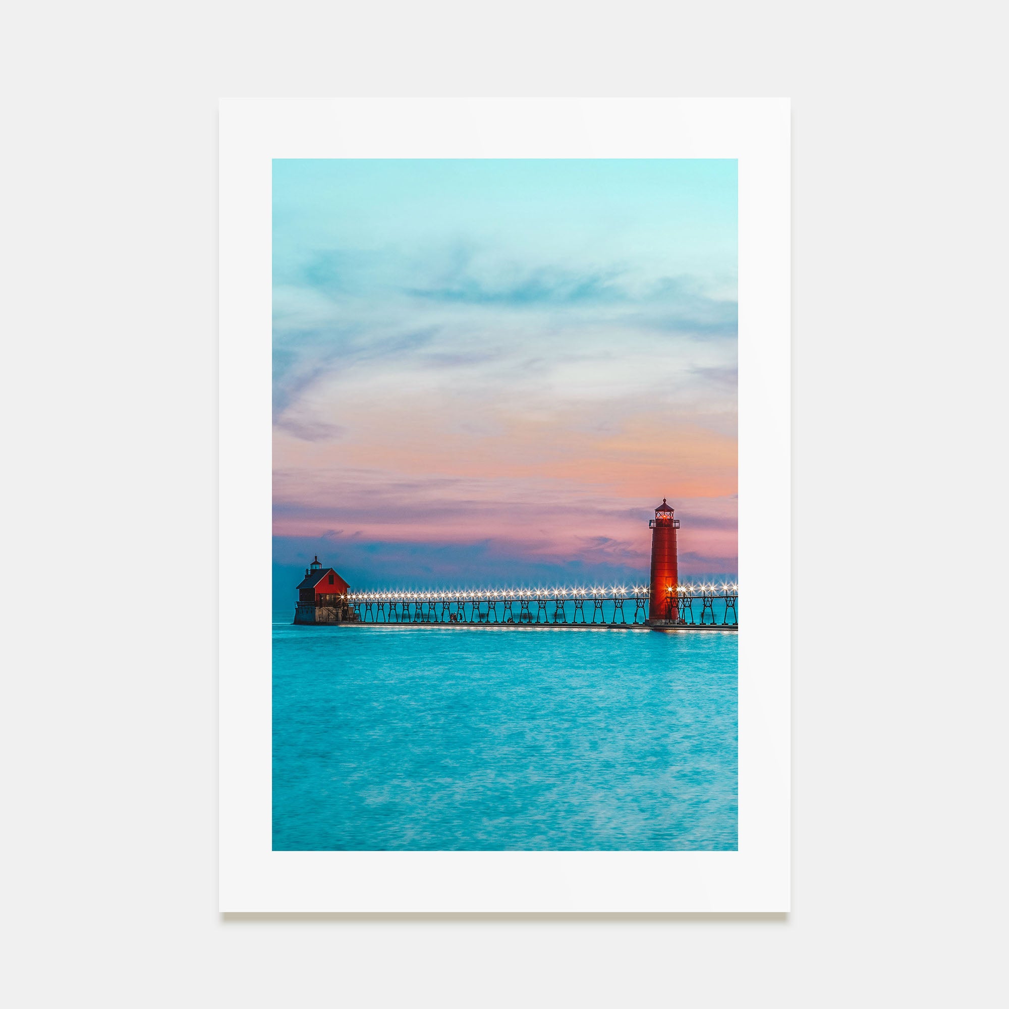 Grand Haven Photo Color Poster