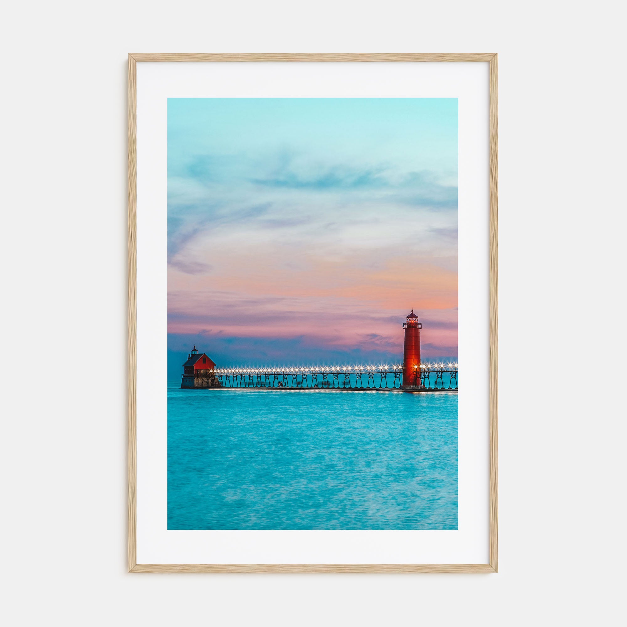 Grand Haven Photo Color Poster