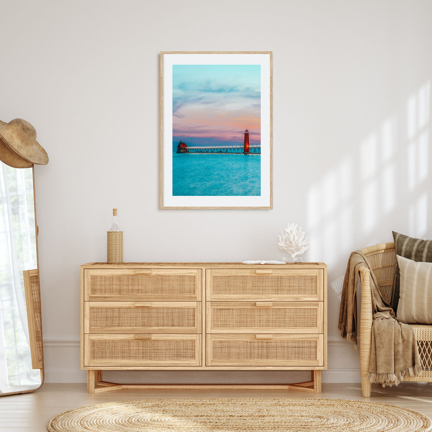 Grand Haven Photo Color Poster