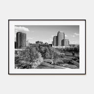 Grand Rapids Landscape B&W Poster