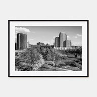 Grand Rapids Landscape B&W Poster