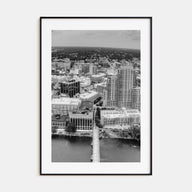 Grand Rapids Photo B&W Poster