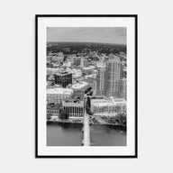 Grand Rapids Photo B&W Poster