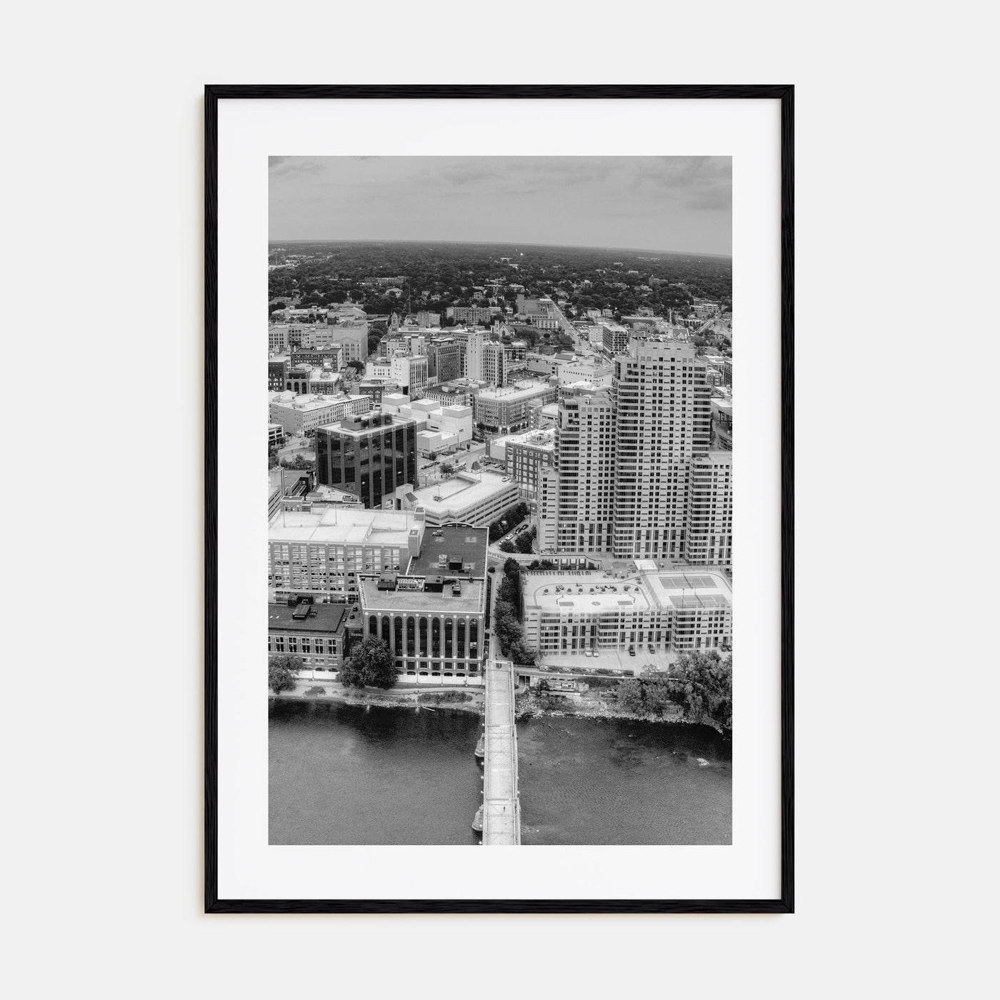 Grand Rapids Photo B&W Poster