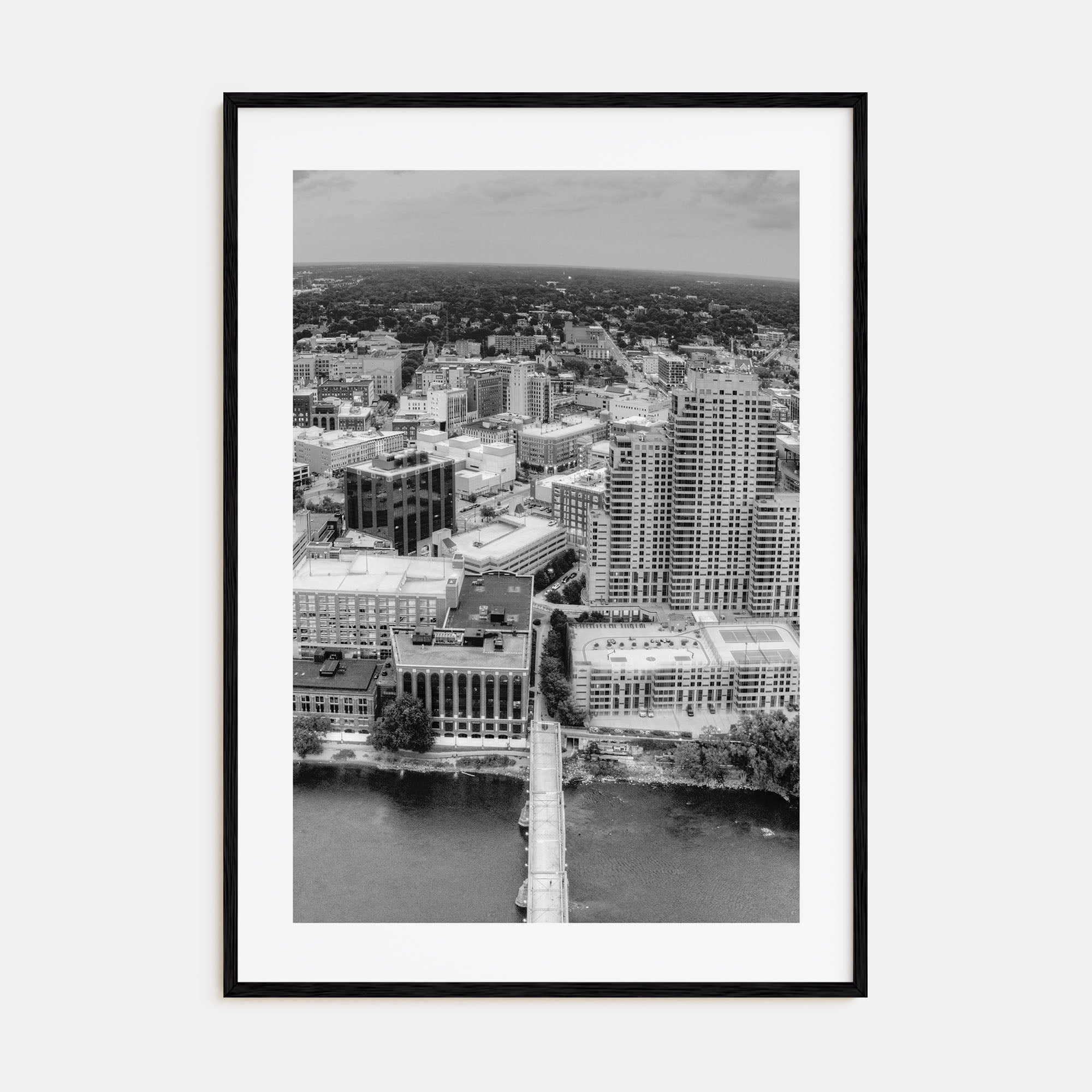 Grand Rapids Photo B&W Poster