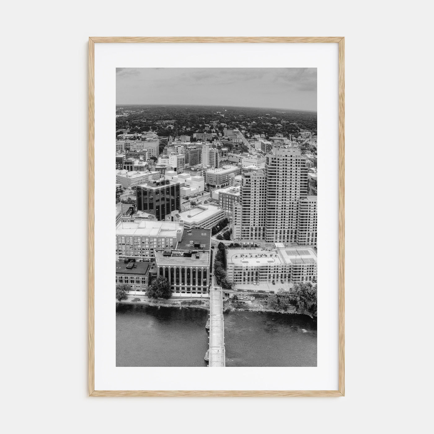 Grand Rapids Photo B&W Poster