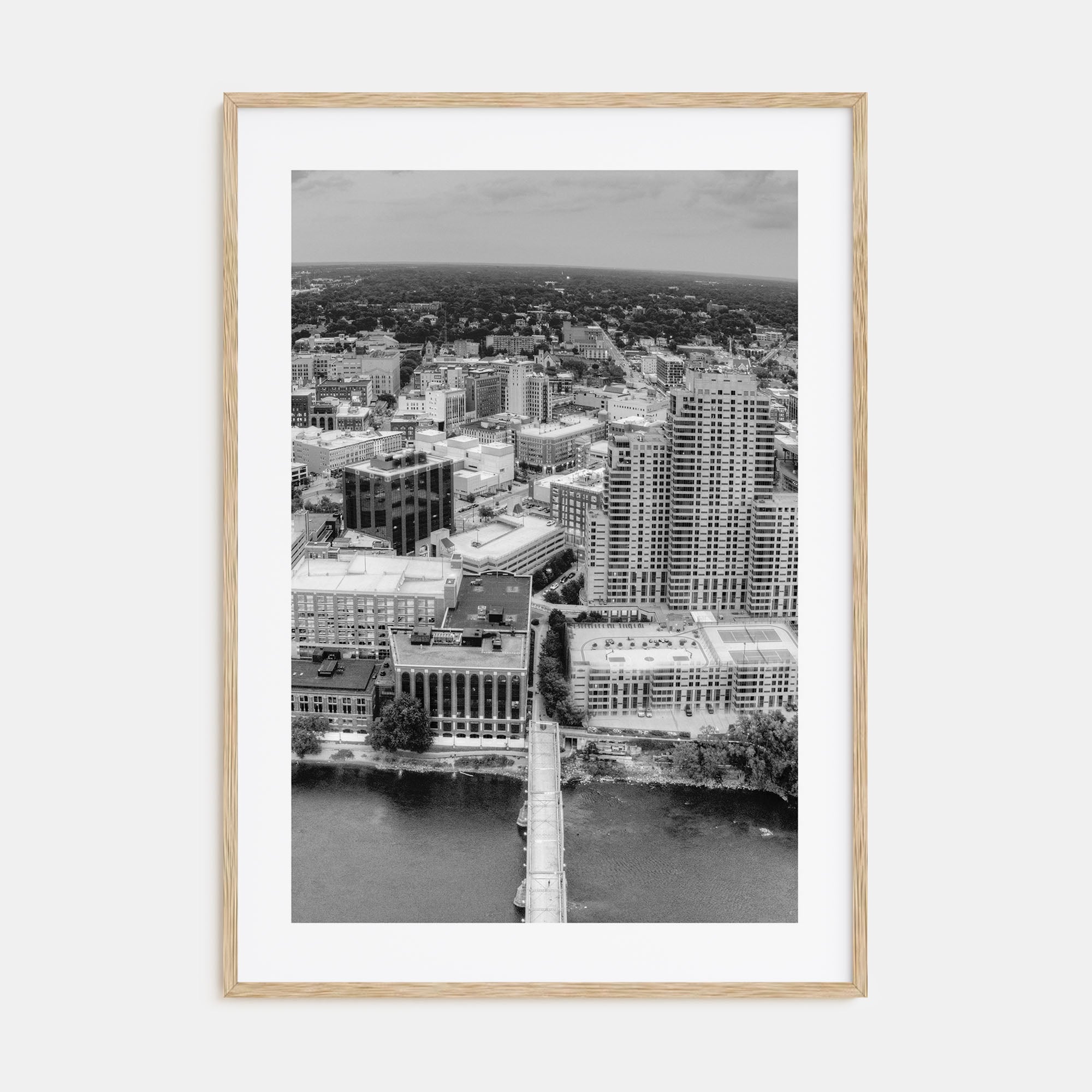 Grand Rapids Photo B&W Poster