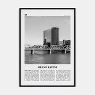 Grand Rapids Travel B&W No 1 Poster