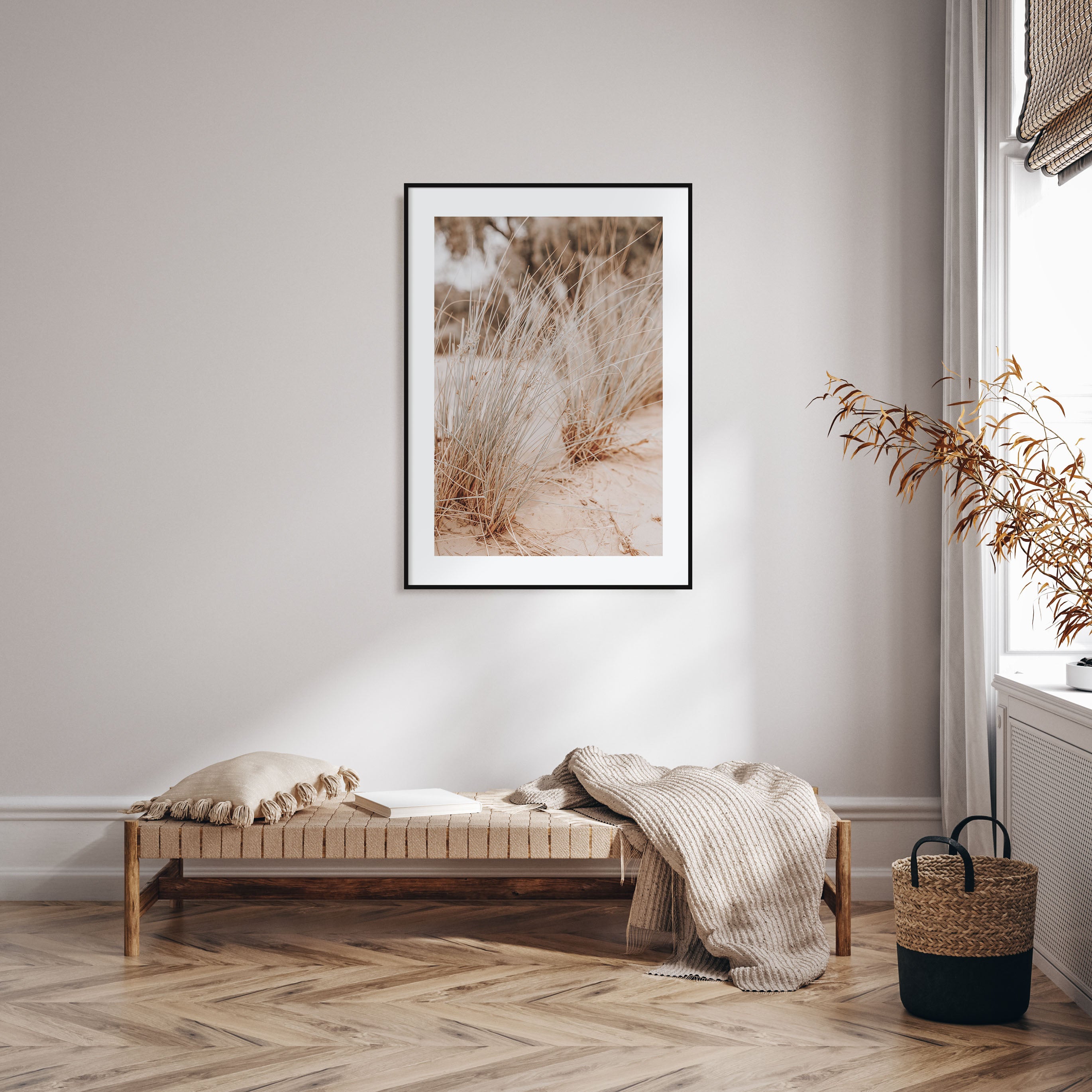 Grass Growing Wild Photo Color Poster