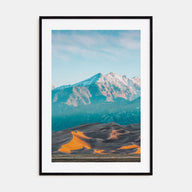 Great Sand Dunes National Park Photo Color Poster