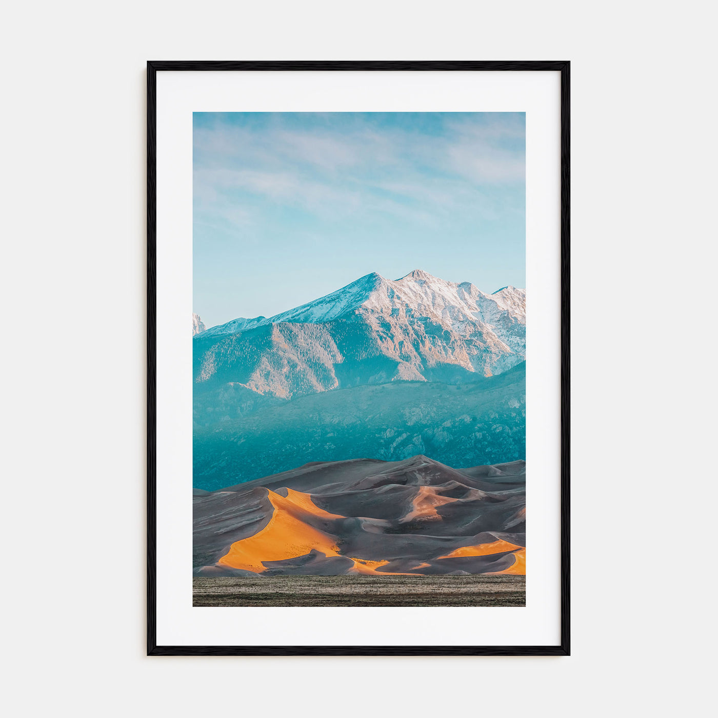 Great Sand Dunes National Park Photo Color Poster