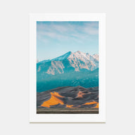 Great Sand Dunes National Park Photo Color Poster