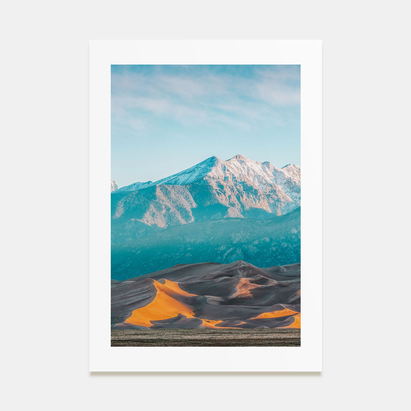 Great Sand Dunes National Park Photo Color Poster