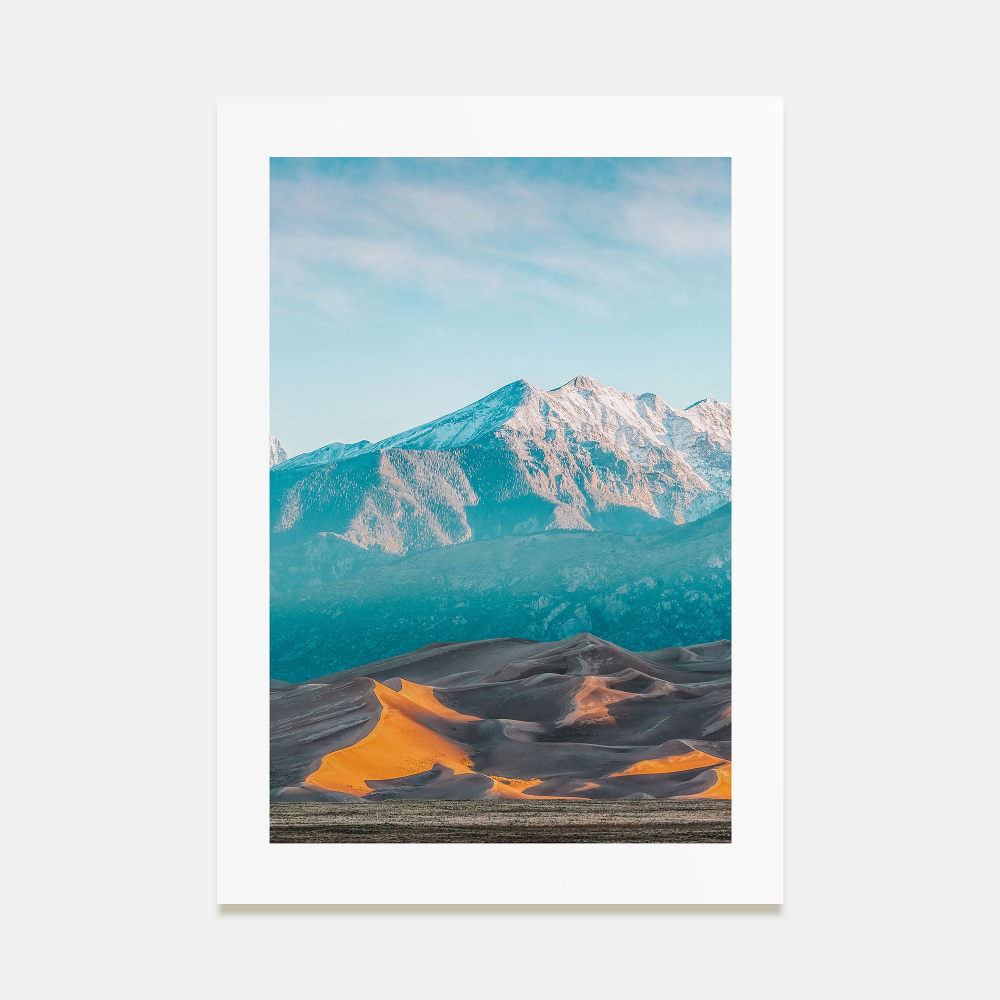 Great Sand Dunes National Park Photo Color Poster