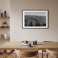 Great Smoky Mountains National Park Landscape B&W No 2 Poster