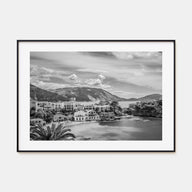 Greece Landscape B&W Poster