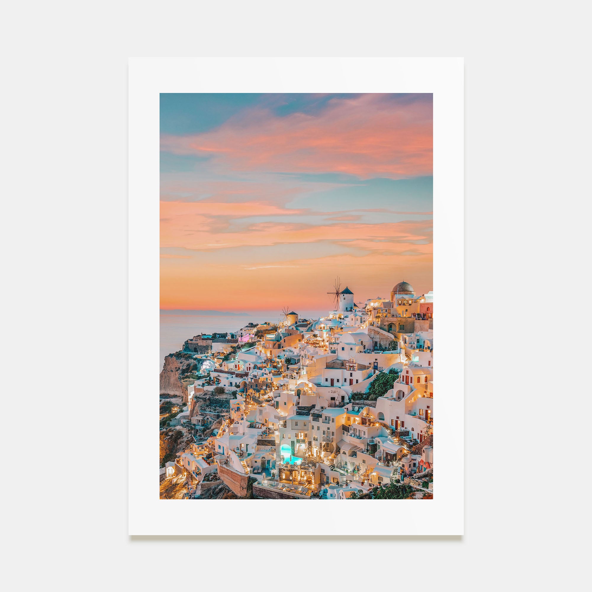 Greece Photo Color No 1 Poster