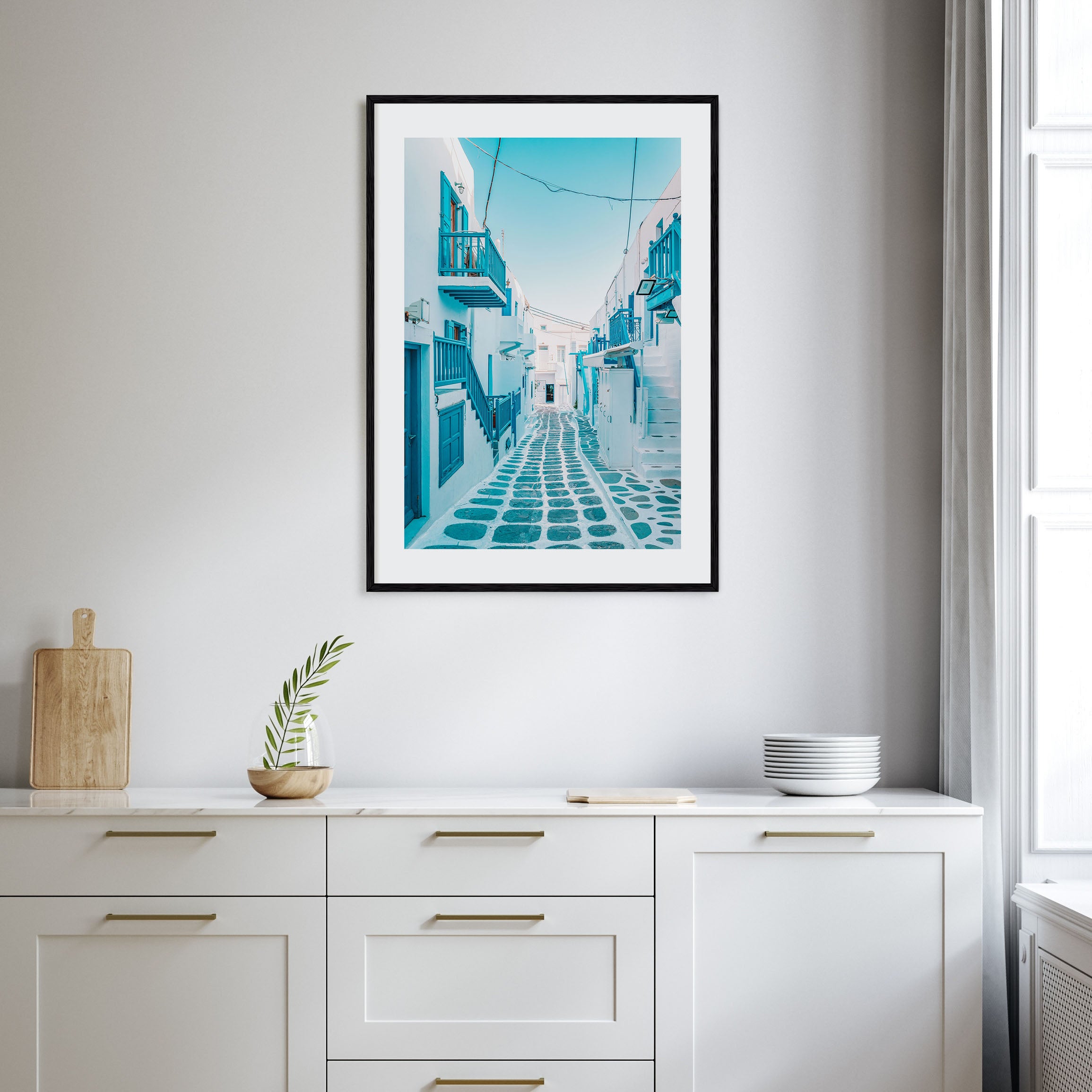 Greece Photo Color No 3 Poster