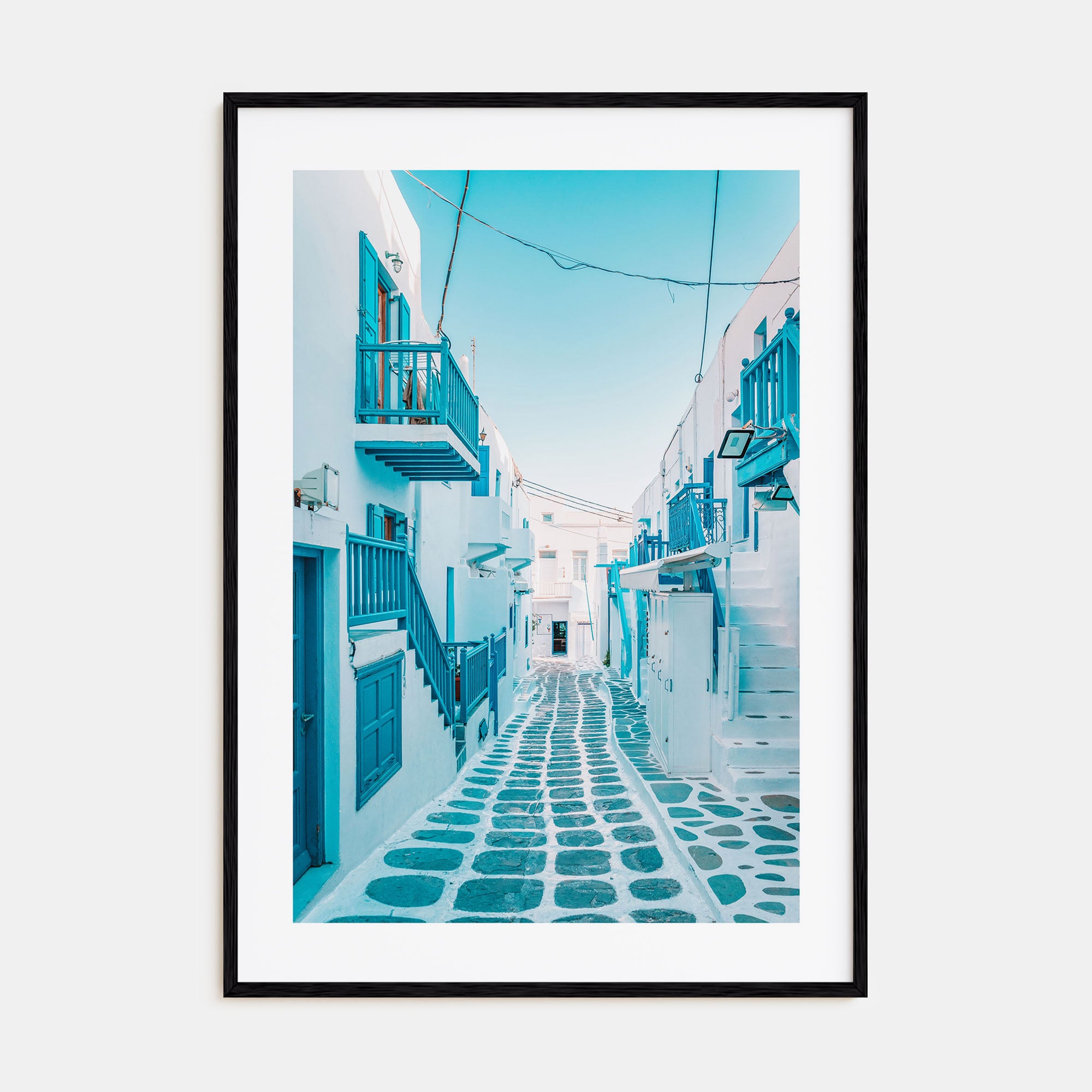 Greece Photo Color No 3 Poster