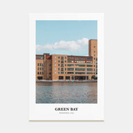 Green Bay Portrait Color Poster