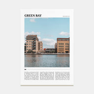 Green Bay Travel Color Poster