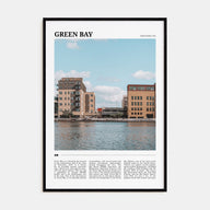 Green Bay Travel Color Poster