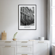 Greenpoint Portrait B&W Poster