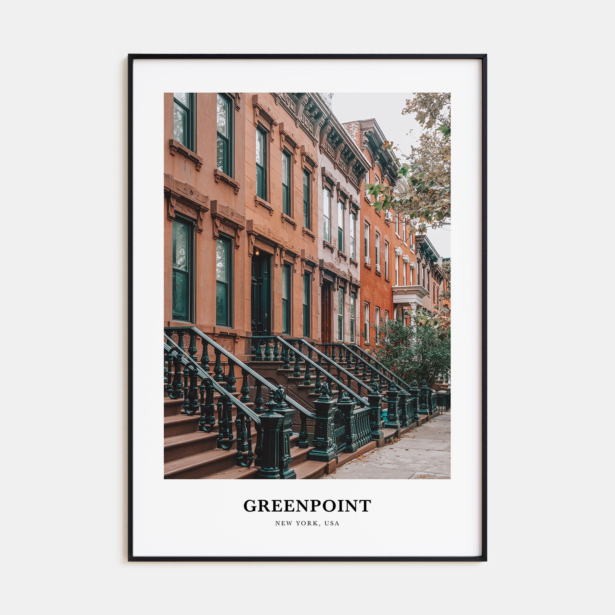 Greenpoint Portrait Color Poster