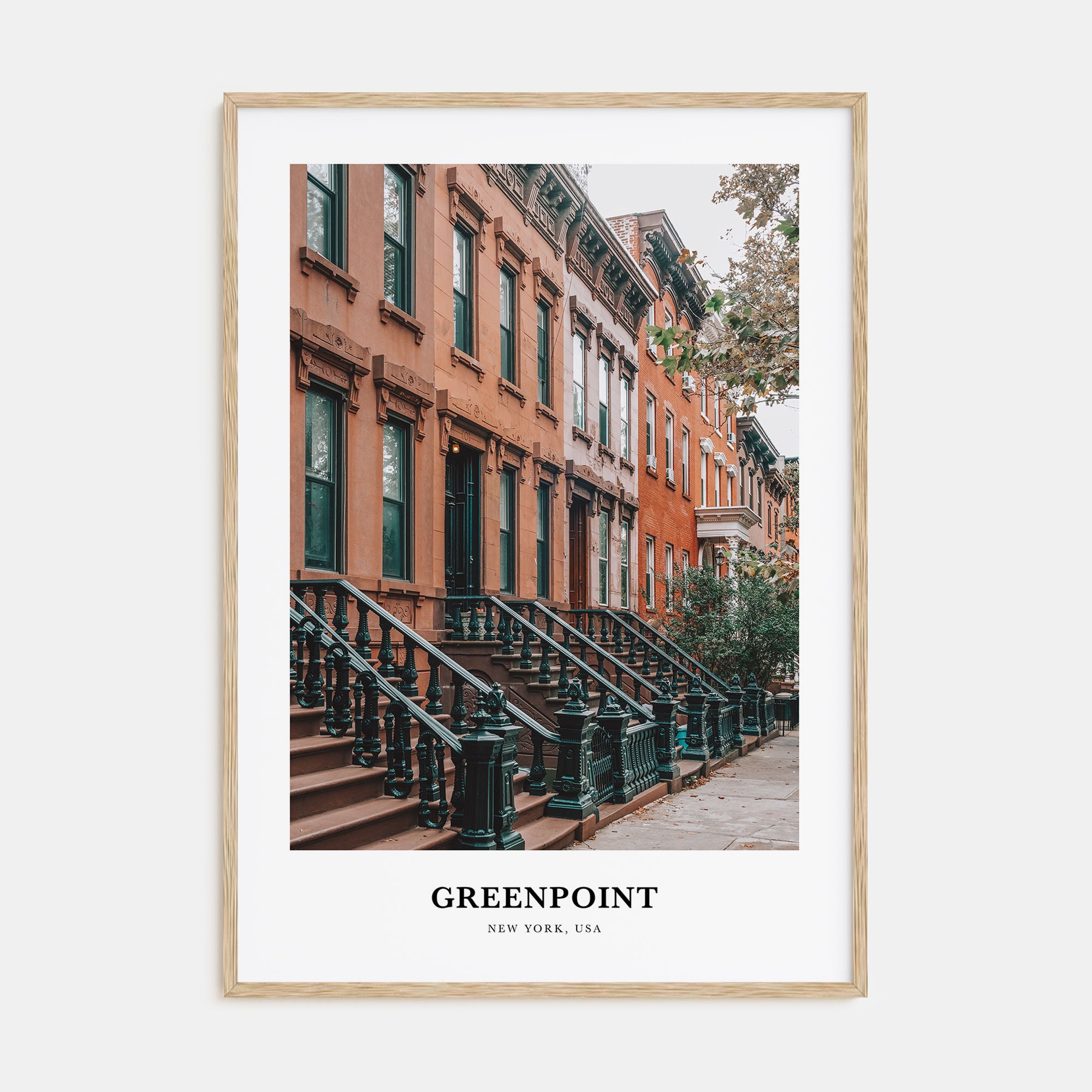 Greenpoint Portrait Color Poster