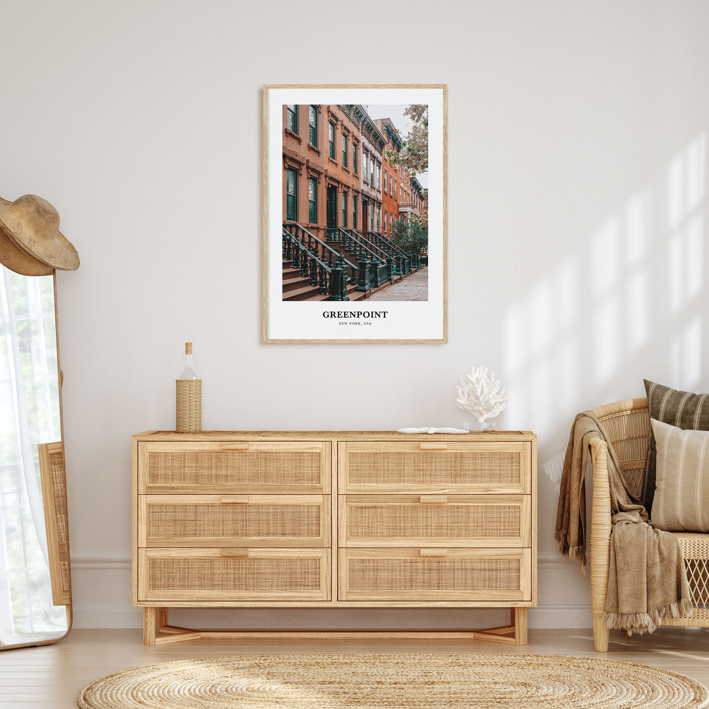 Greenpoint Portrait Color Poster
