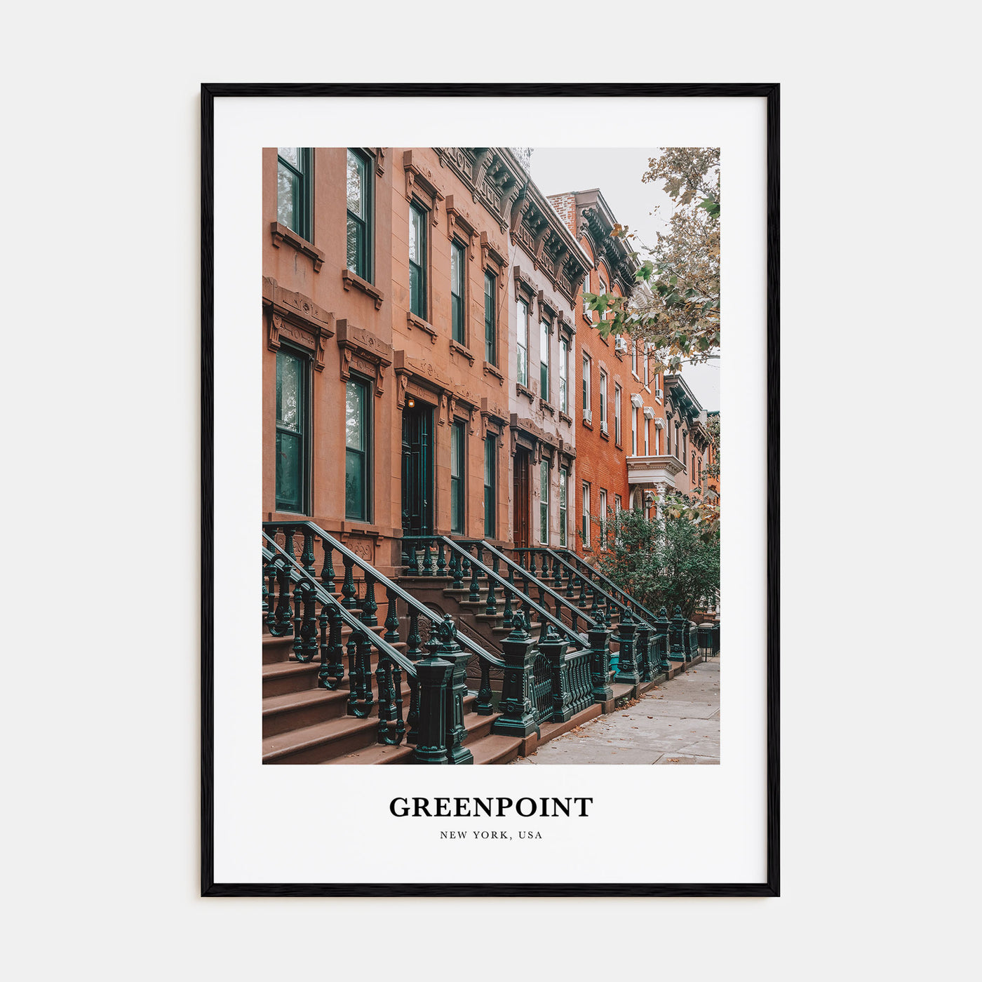 Greenpoint Portrait Color Poster