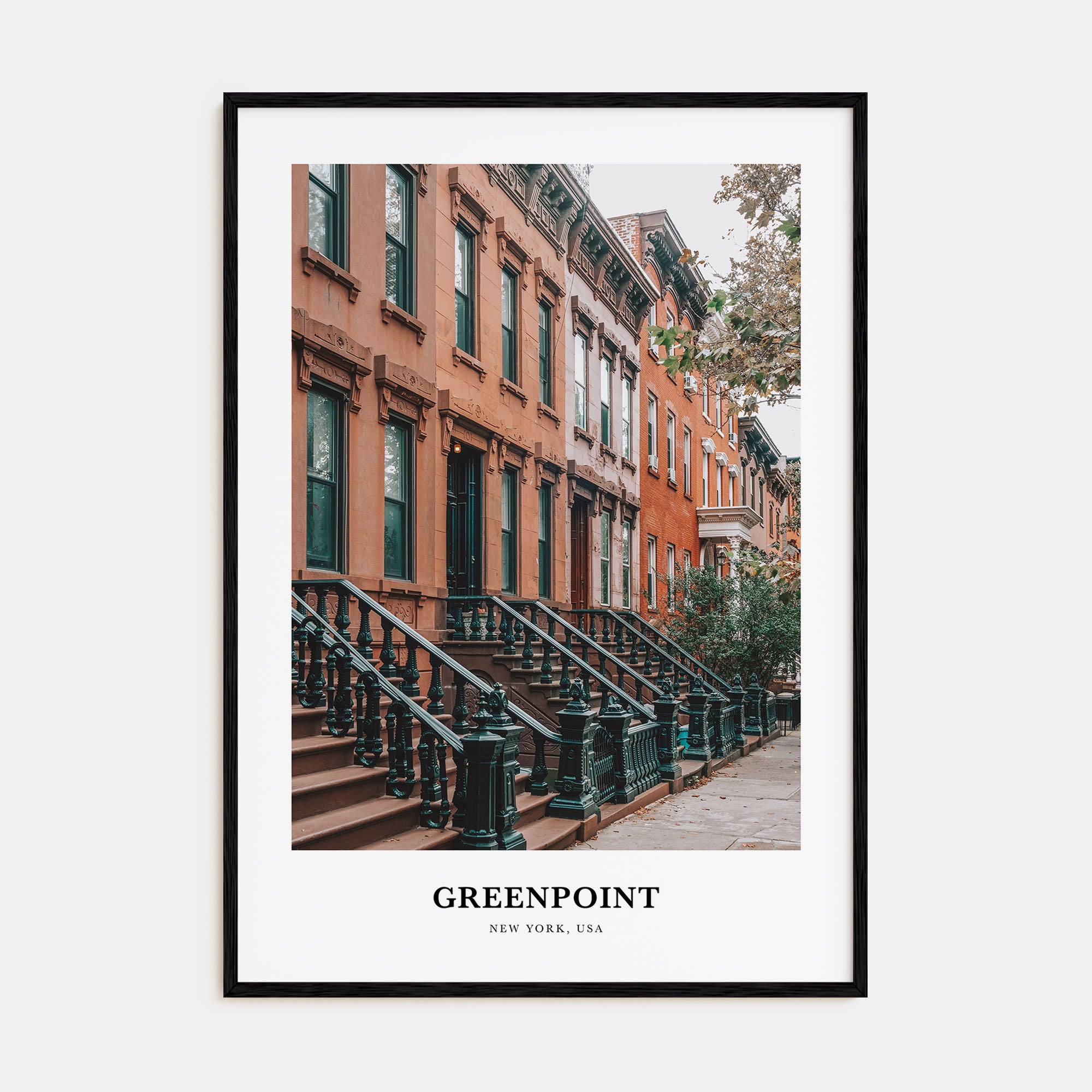 Greenpoint Portrait Color Poster