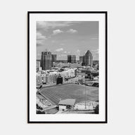 Greensboro Photo B&W Poster