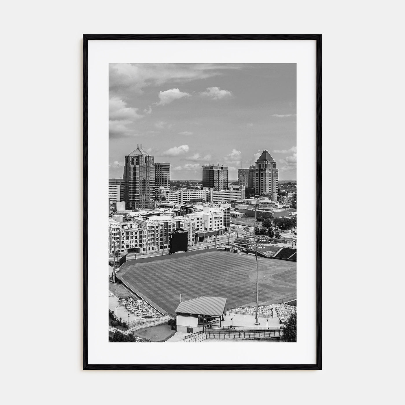 Greensboro Photo B&W Poster