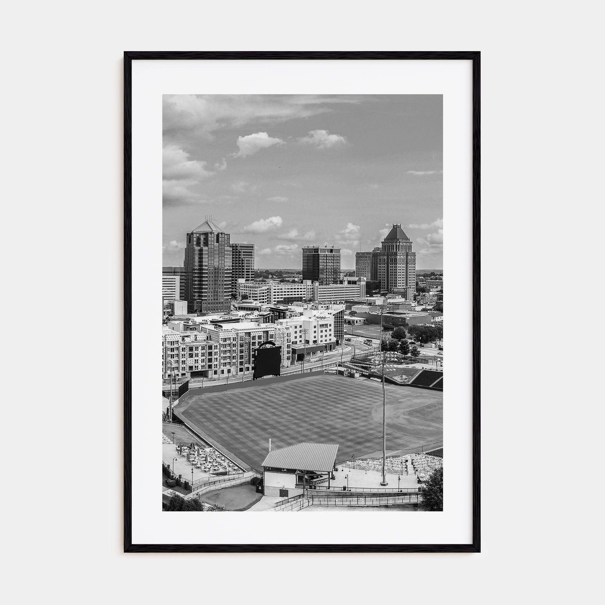 Greensboro Photo B&W Poster