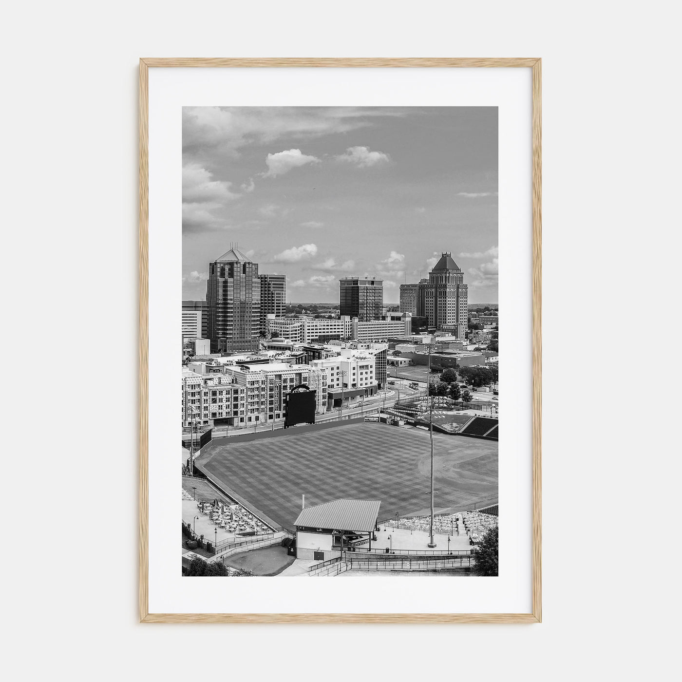 Greensboro Photo B&W Poster