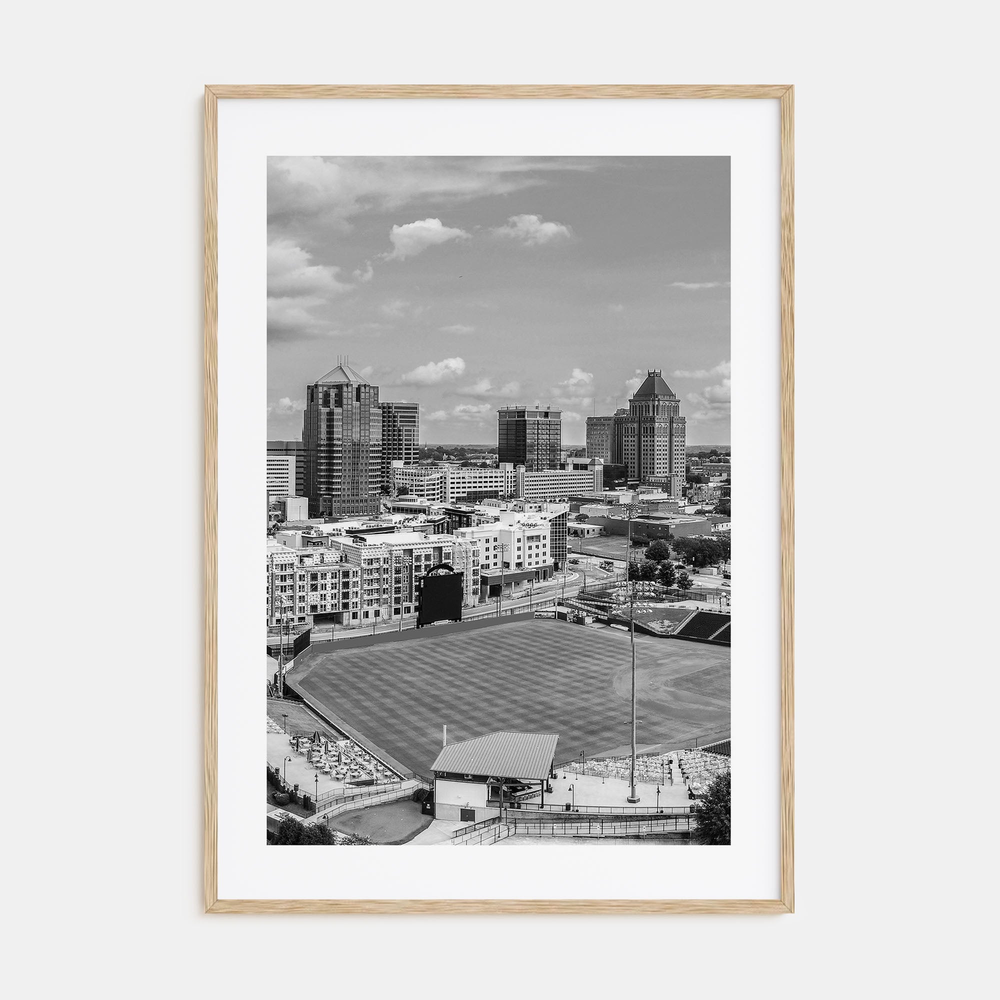 Greensboro Photo B&W Poster
